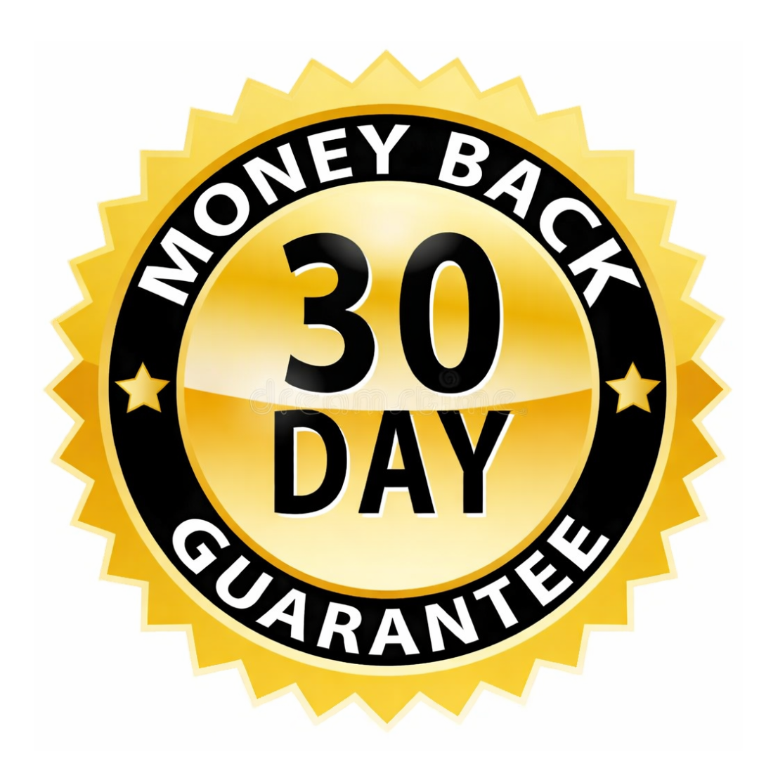 30 Day Money Back Guarantee