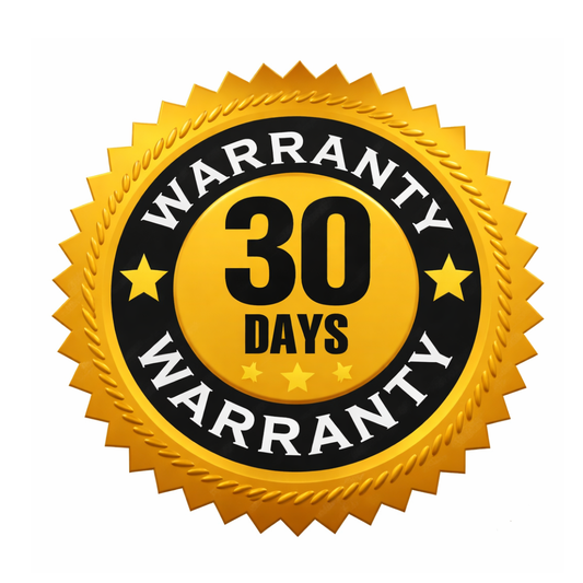 +30 Day Warranty